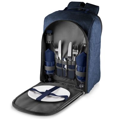 Picnic Time, PT-Colorado Picnic Cooler Backpack, (Navy Blue)