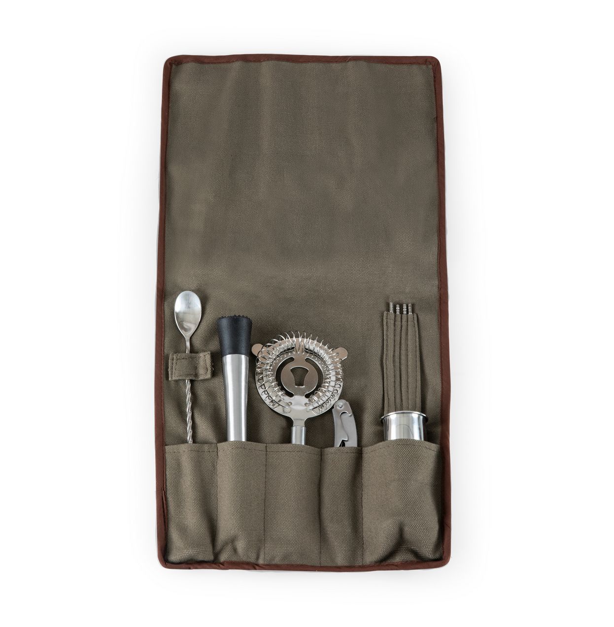 Picnic Time, Legacy 10 Piece Bar Tool Roll Up Kit