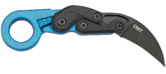 CRKT Provoke Karambit, Blue Grivory, 1.4116 Steel