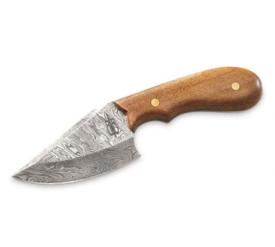 Buck n Bear Wild Skinner-Damascus with Walnut Handle