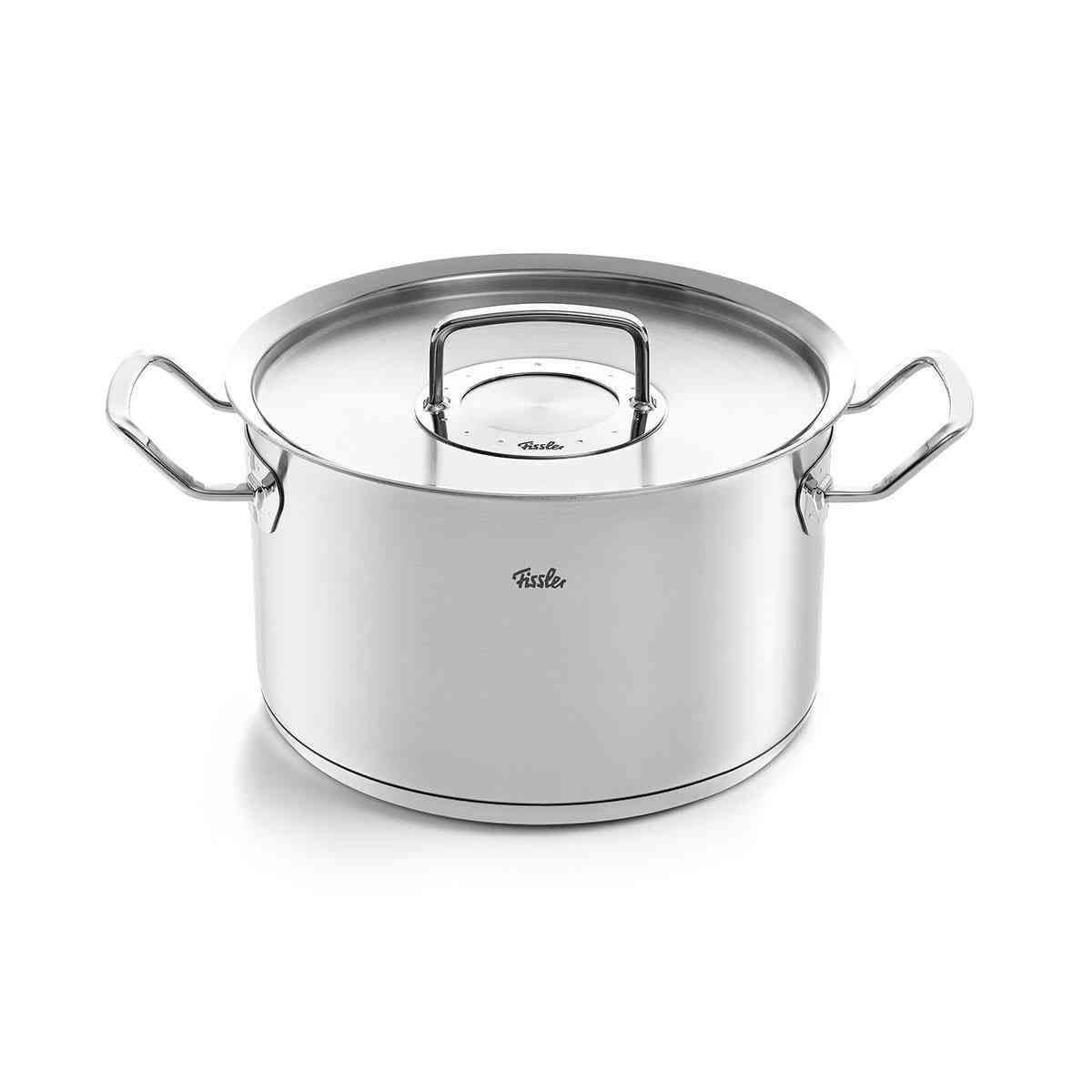 Fissler, Original-Profi Collection Stainless Steel Stock Pot with Lid, 6.7 Quart