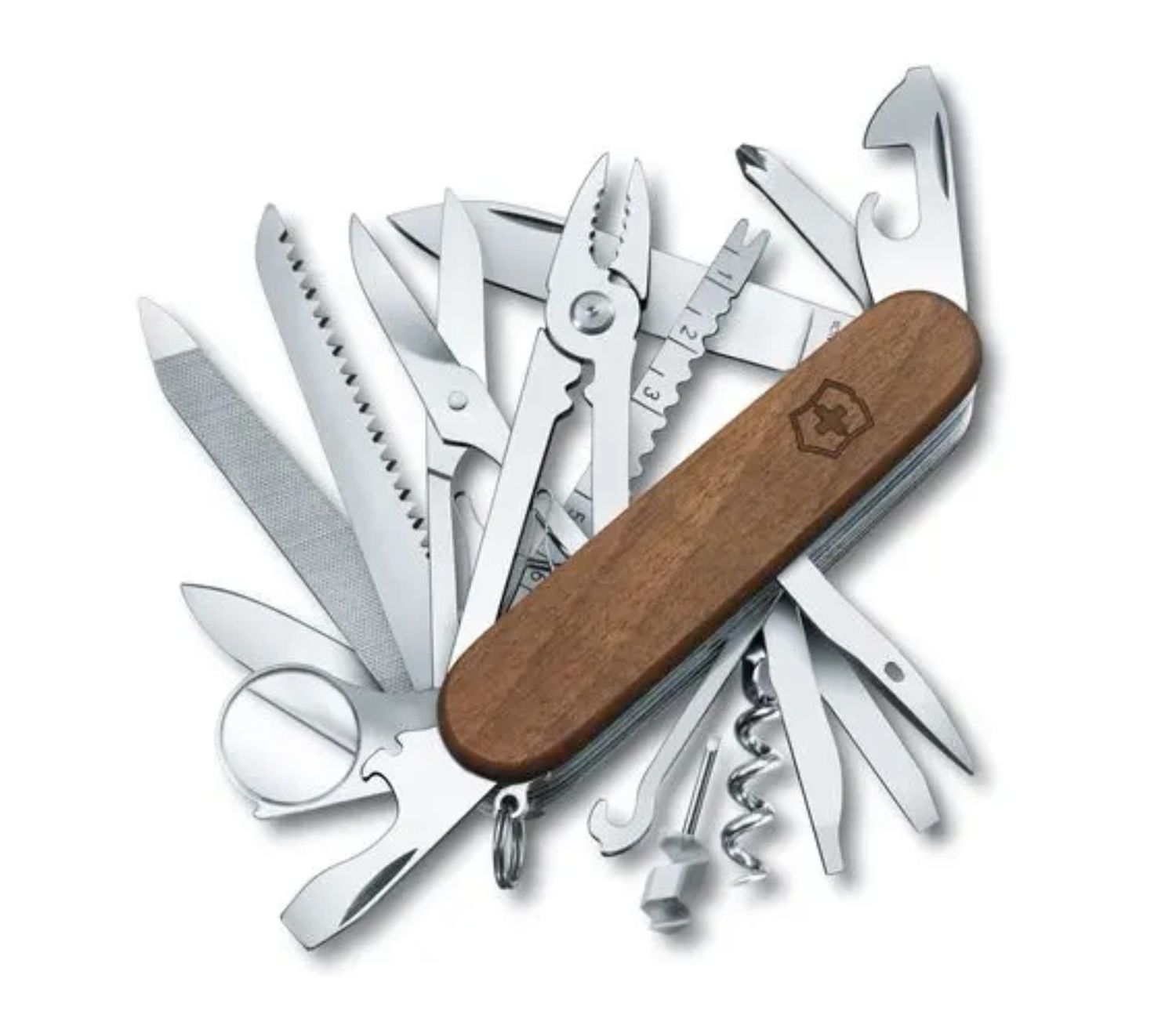 Victorinox Swiss Army SwissChamp Walnut, 29 Functions