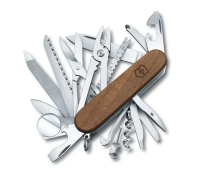 Victorinox Swiss Army SwissChamp Walnut, 29 Functions