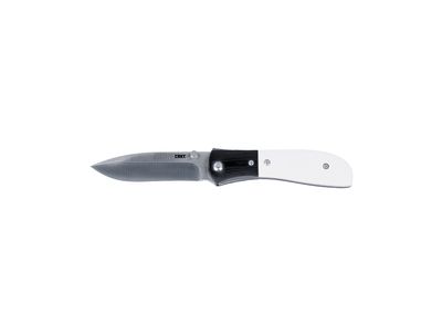 CRKT M4-02M Assisted Drop Point, White Micarta, 8Cr13MoV