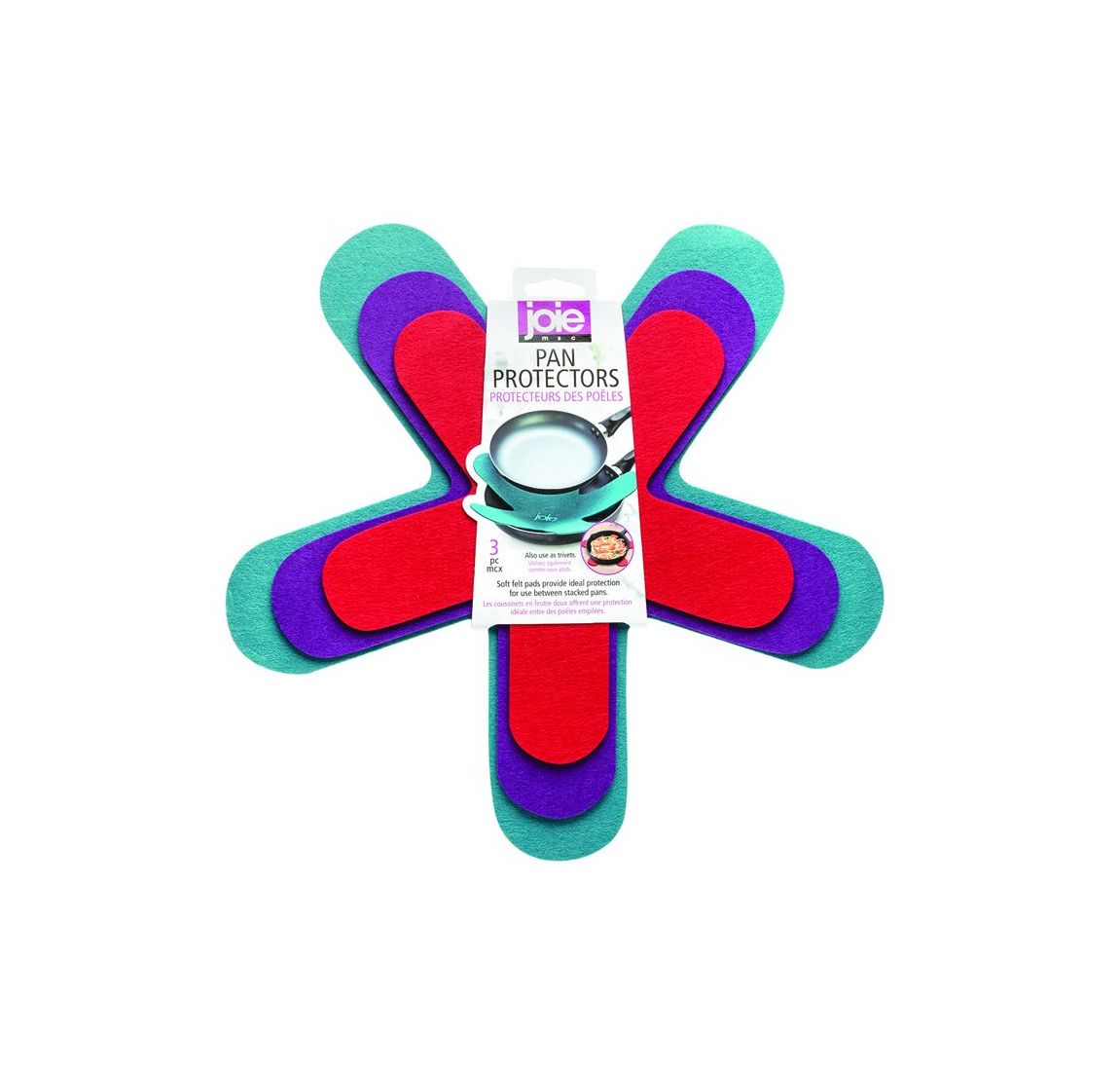 Joie Felt Pan Protectors Set of 3