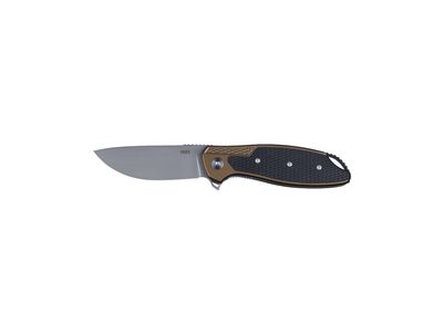 CRKT Jake Liner Lock, Bronze Aluminum, Black G10 Inlay