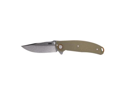 CRKT Butte Deadbolt Assisted, OD Green G10, D2