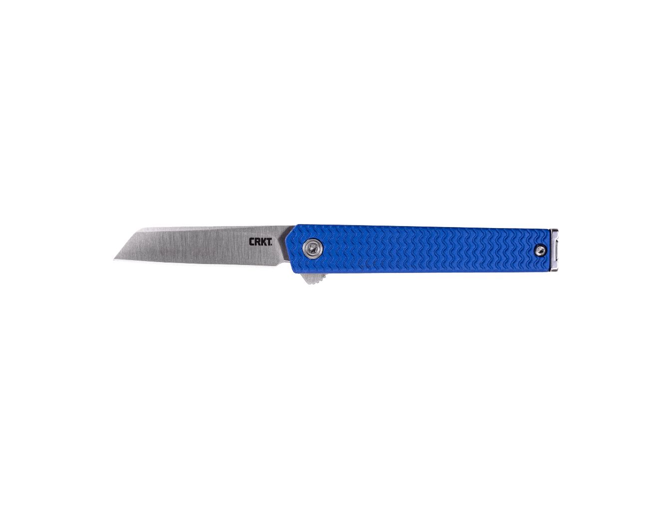 CRKT CEO Microflipper Blue, Sheepsfoot