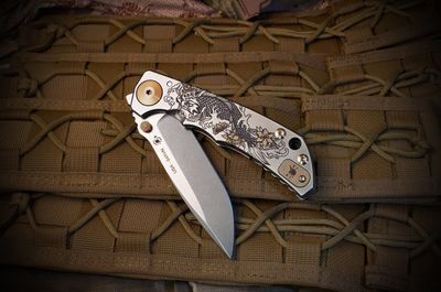 Spartan Blades Harsey Folder Special Edition Koi Fish CPM S45VN