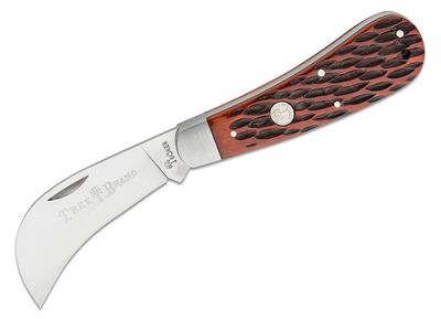 Boker Traditional Series 2.0 Hawkbill Brown Jigged Bone, D2 Steel