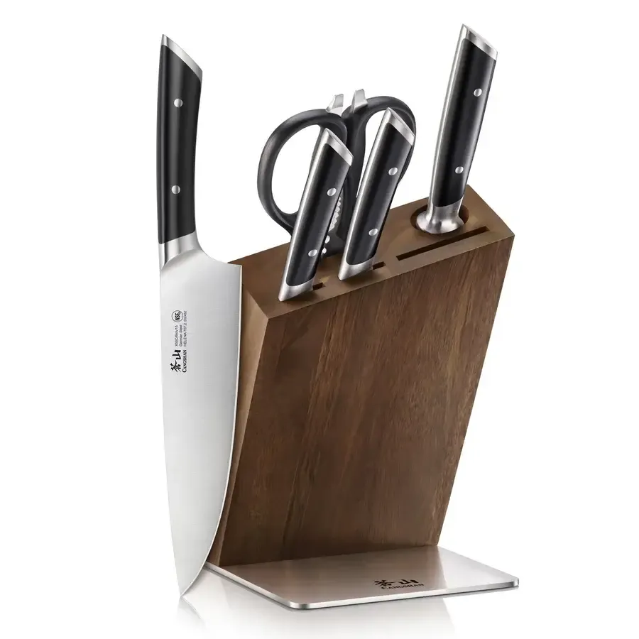 Cangshan, Helena Black 6pc HUA Set Block Set, German Steel