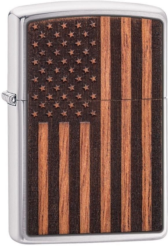 Zippo, WoodChuck Flag Lighter