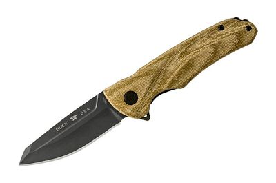 Buck Knives 843 Sprint OPS Green Canvas Micarta, S30V
