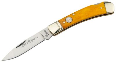 Boker Traditional Series 2.0 Gentleman's Lockack Yellow Bone, D2 Steel