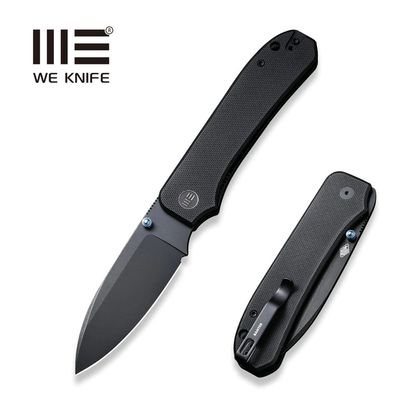WE Knife, Big Banter Black G10 Handle CPM 20CV