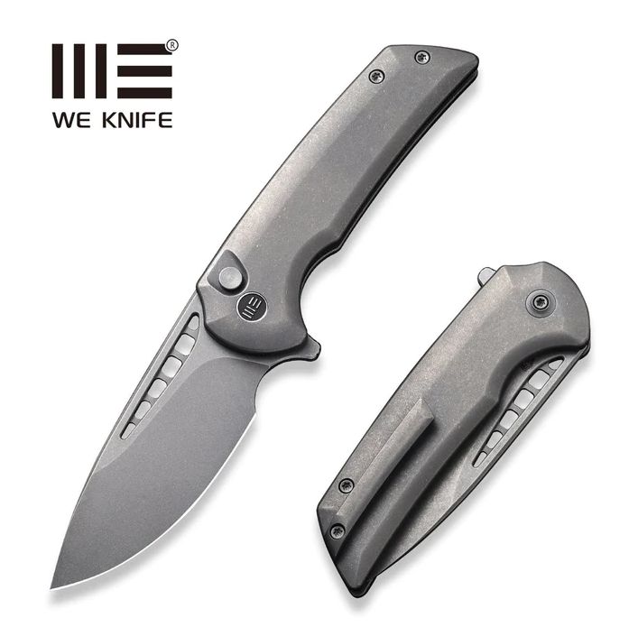 WE, Mini Malice Titanium Handle, 20CV Steel