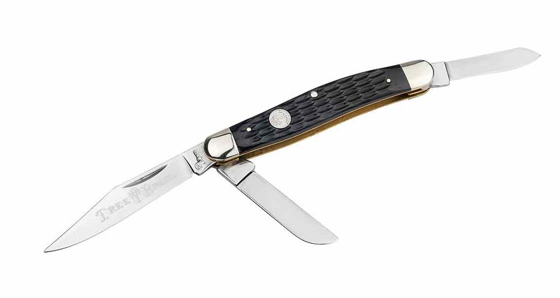 Boker, Traditional Series 2.0 Large Stockman Jig Black Bone, D2