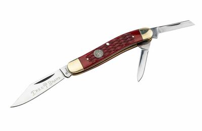 Boker, Traditional Series 2.0 Whittler Jig Red Bone, D2