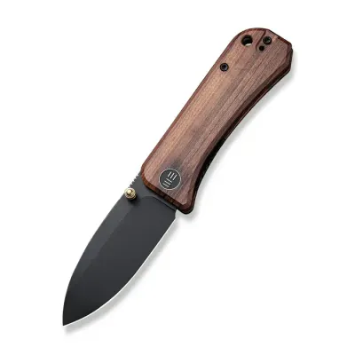 WE Knife Banter Cuibourtia Wood Handle CPM S35VN Steel