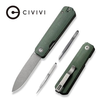 Civivi, Sendy Flipper Micarta Handle, Nitro V