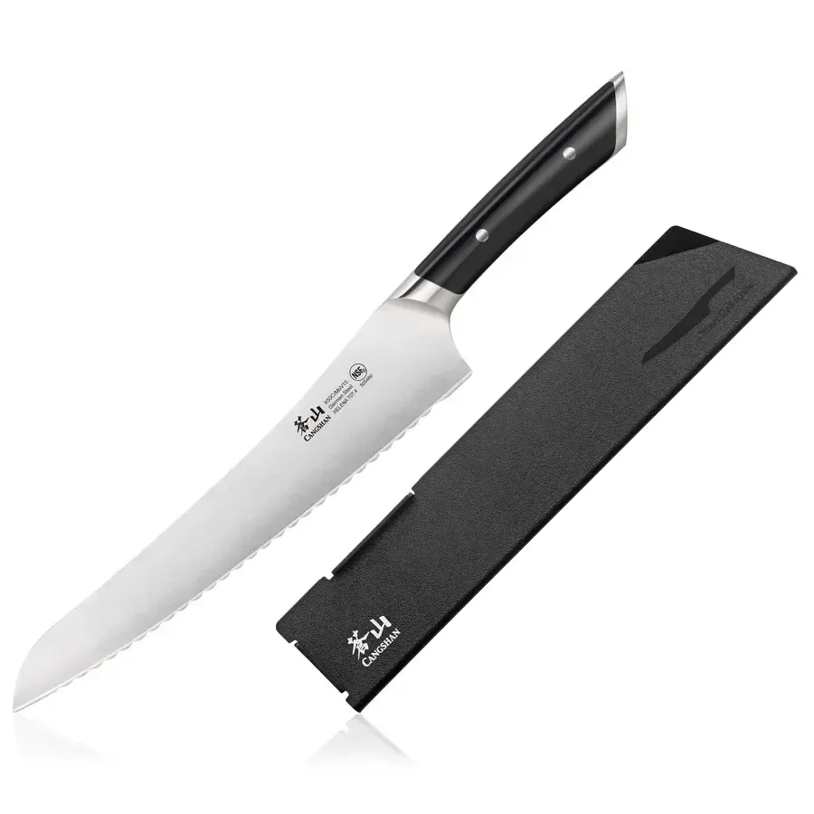 Cangshan Helena 9" Deli Knife with Sheath