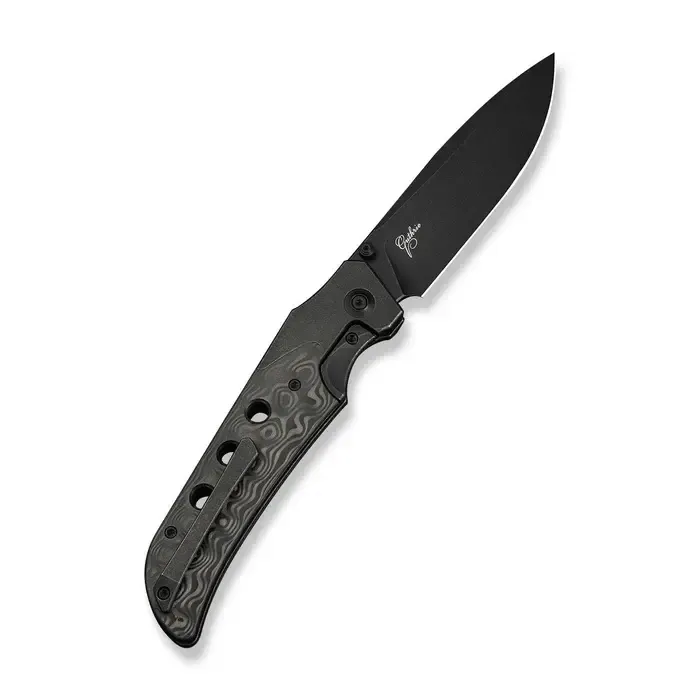 WE Knife Guthrie Titanium &amp; Carbon Fiber Handle, CPM 20CV Steel
