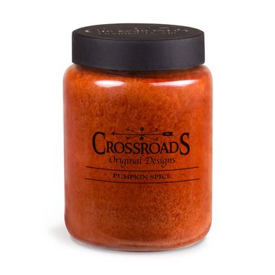 Crossroads Pumpkin Spice 26 oz Jar Candle