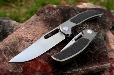 Terra Mundi Rey, Integral Titanium Handle, M390 Steel