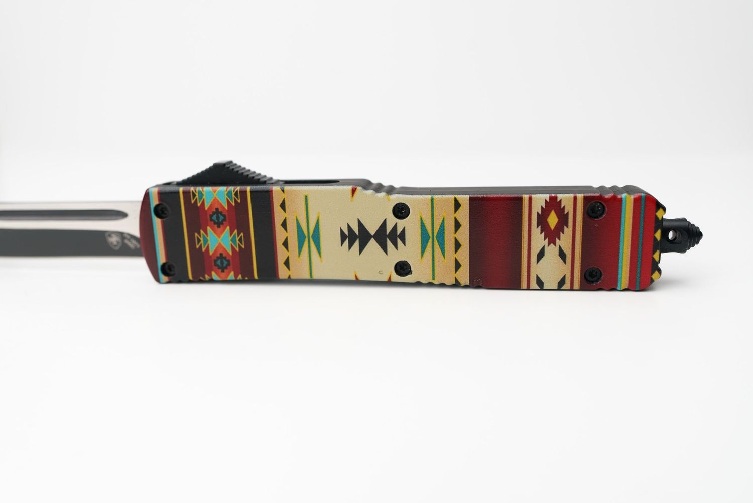 Templar Saddle Blanket Red Slim Drop Point 440C