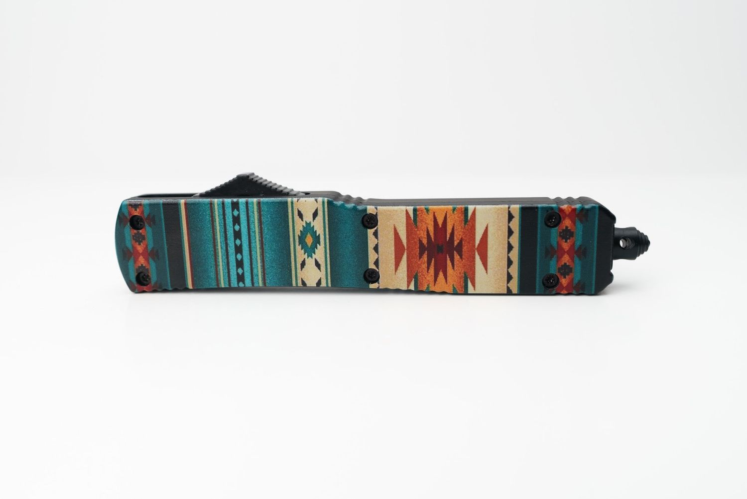 Templar Saddle Blanket Teal Slim Drop Point 440C