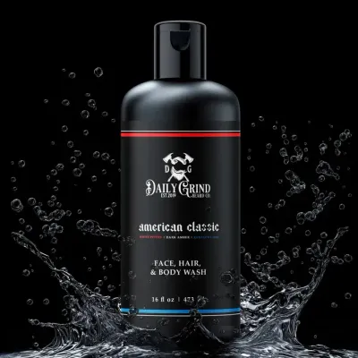 Daily Grind, American Classic Shampoo and BodyWash