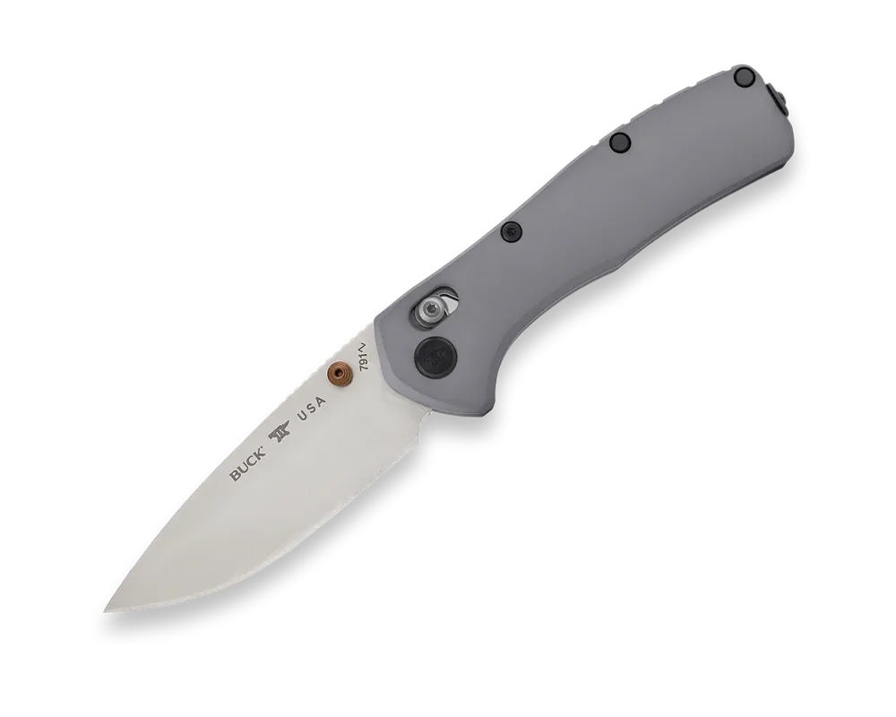 Buck Range Elite Gray Aluminum Handle, CPM Magnacut