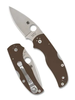 Spyderco Native 5, Brown G10, CPM 15V SPRINT RUN