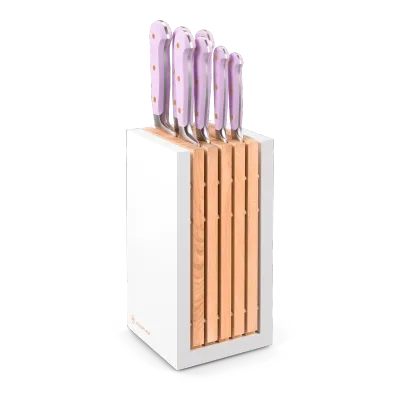 Wusthof Classic Purple Yam 8Pc Designer Block Set