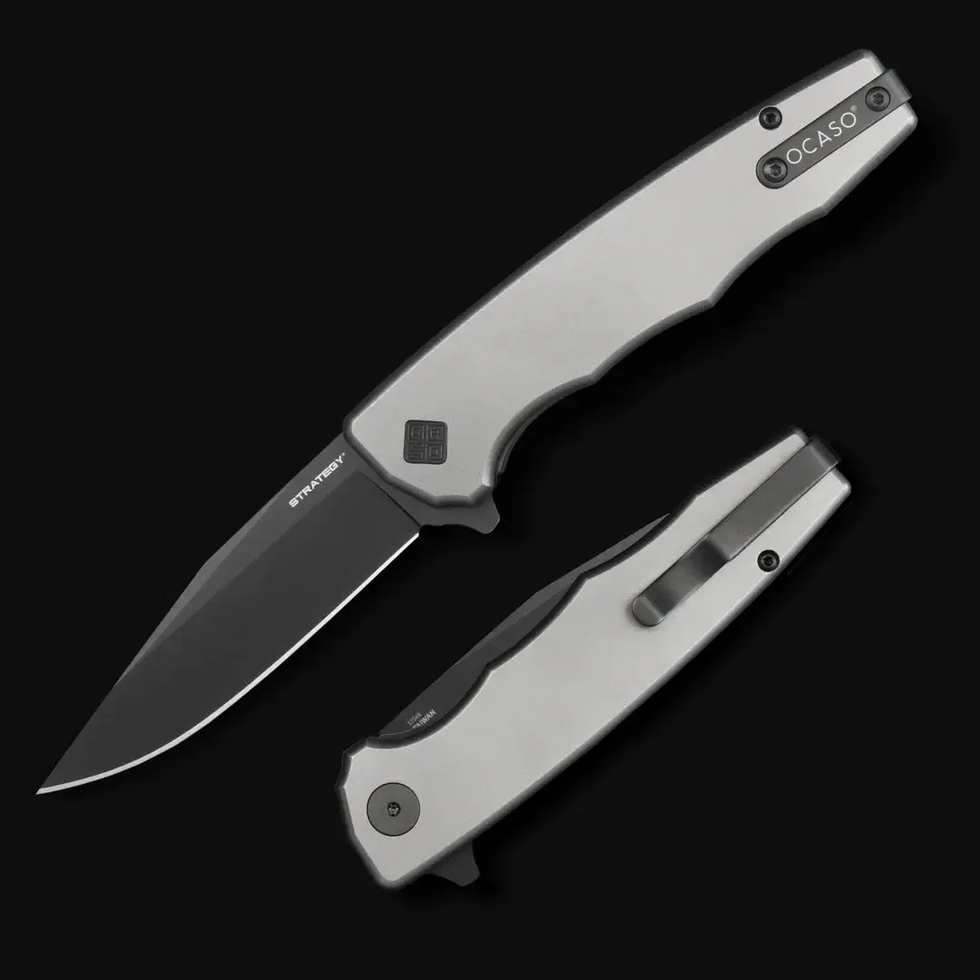 Ocaso Strategy, Titanium Handle, CPM-S35VN Steel