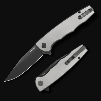 Ocaso Strategy, Titanium Handle, CPM-S35VN Steel