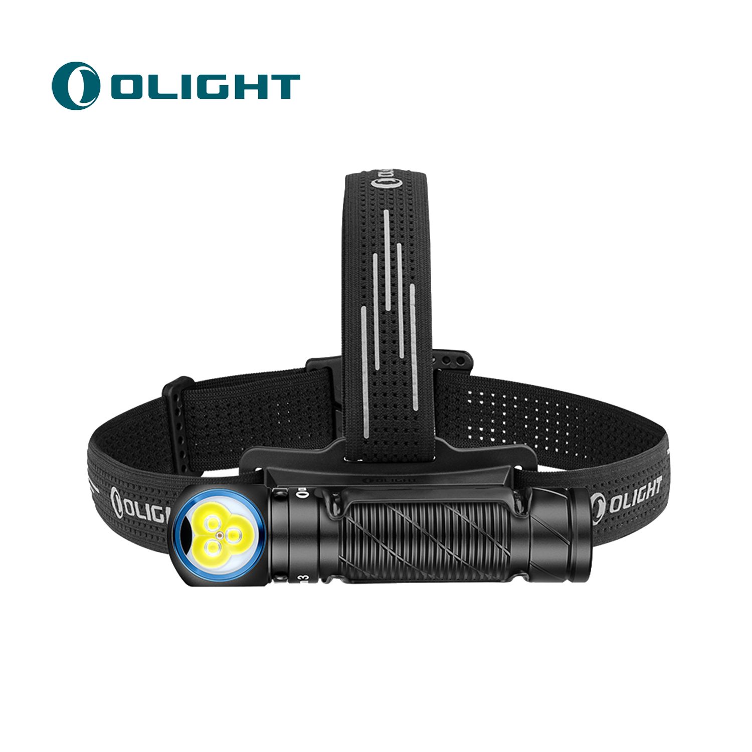 Olight, Perun 3 Headlamp White &amp; Red Light, Black
