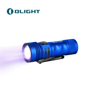 Olight, Seeker 4 Mini White &amp; UV LED Flashlight, Blue