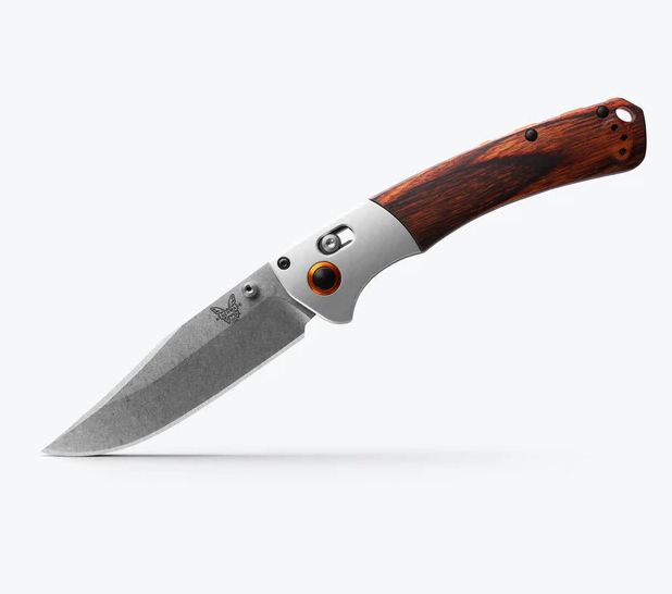 Benchmade, Crooked River CPM S30V, Wood &amp; Aluminum Handle