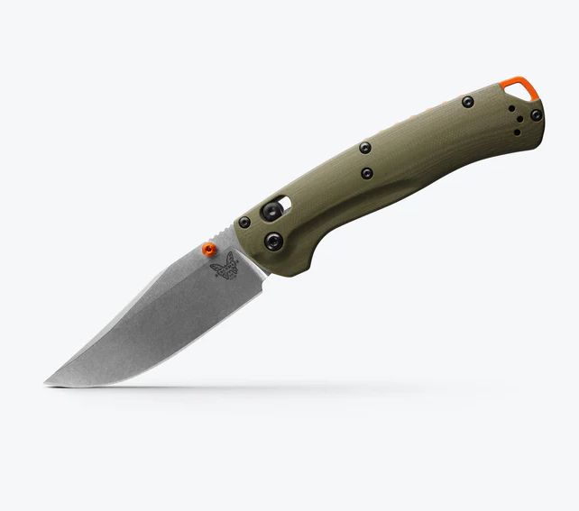Benchmade, Tagged Out S45VN, OD Green G10 Handle
