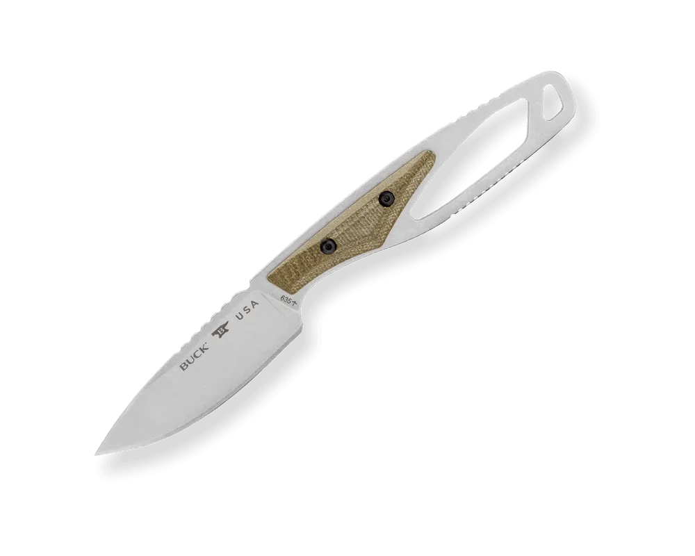 Buck PakLite Cape Knife, Green Micarta, CPM S35VN