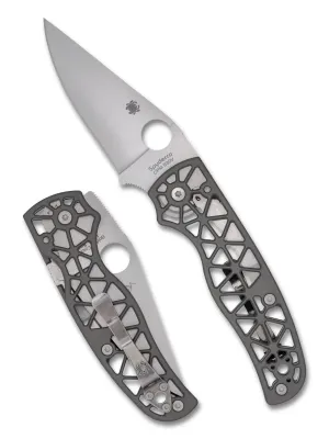 Spyderco Edgerati Skeletonized Aluminum Handle, CPM S30V Steel