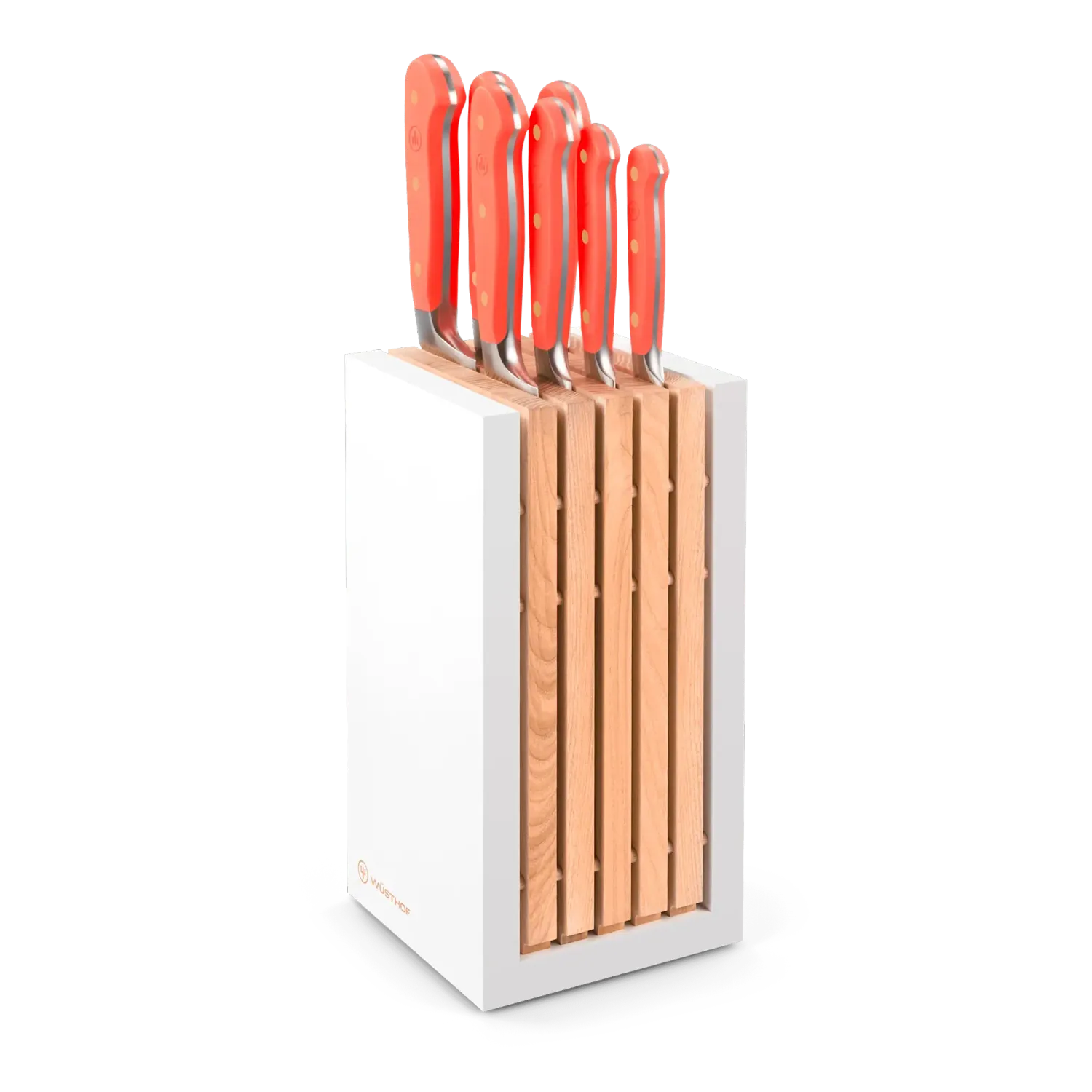 Wusthof Classic Coral Peach 8PC Designer Block Set