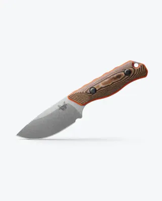Benchmade Hidden Canyon, CPM S90V, Richlite &amp; Orange G10 Handle