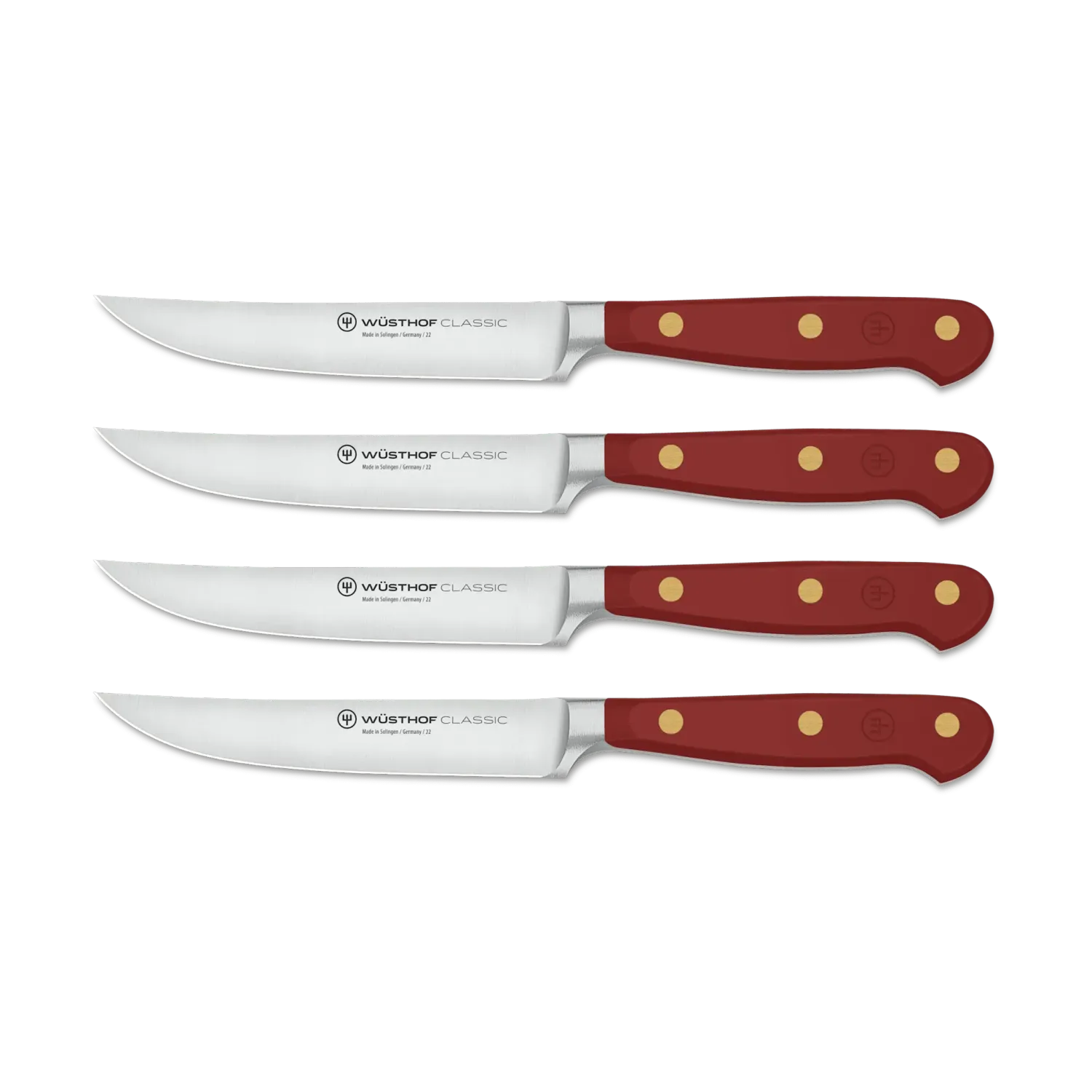 Wusthof, Classic 4 Piece Steak Knife Set Tasty Sumac