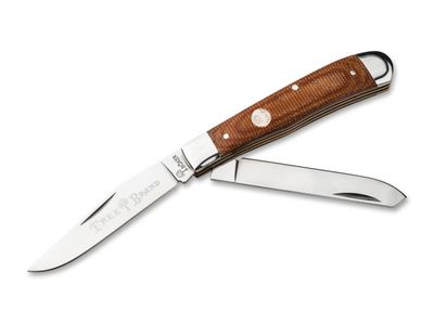 Boker, Trapper Tan Micarta Handle, D2 Steel