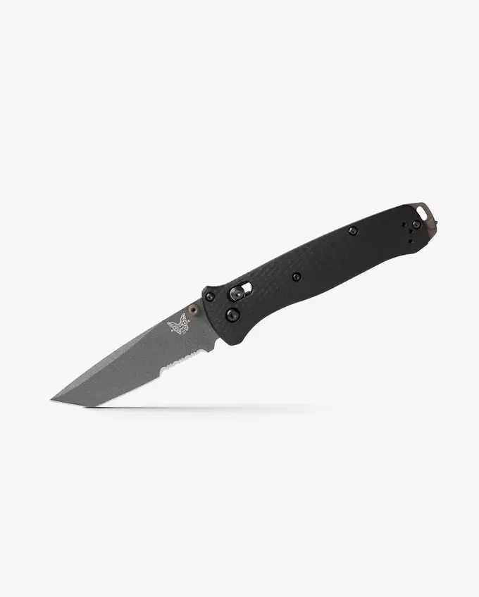 Benchmade Bailout Serrated, Black Aluminum, CPM M4