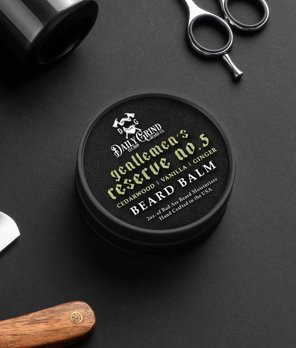 Daily Grind Beard Balm Gentleman's Reserve no. 5 Cedarwood, Vanilla, Ginger