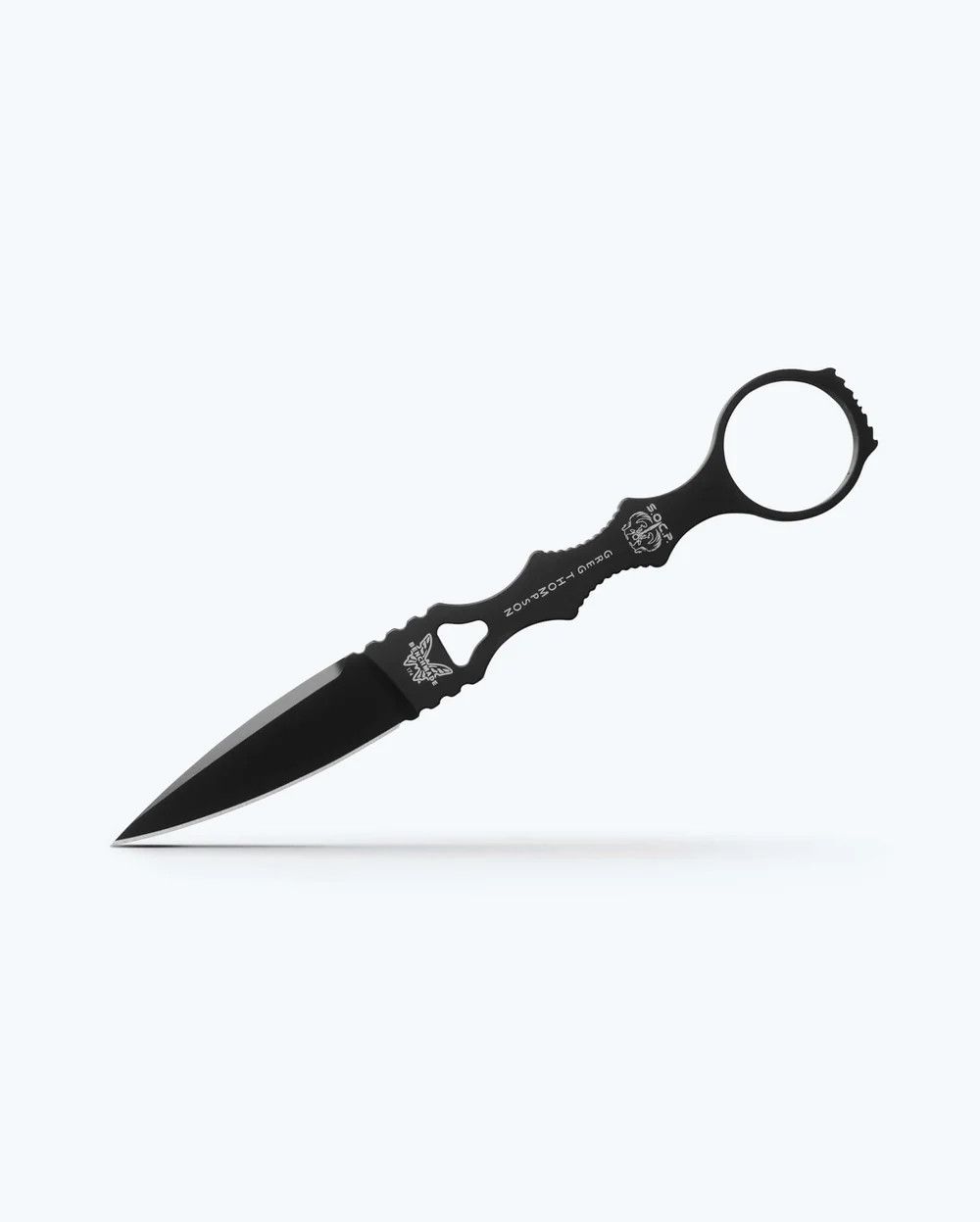 Benchmade SOCP Single-Edge Dagger, Black Cerakote 440C