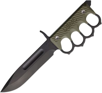 Main Street Knives US 2024 Fixed blade, 1095 CV, OD Green G-10